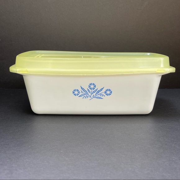 Corningware Kitchen Corning Ware Blue Cornflower Loaf Pan P35 2 Qt